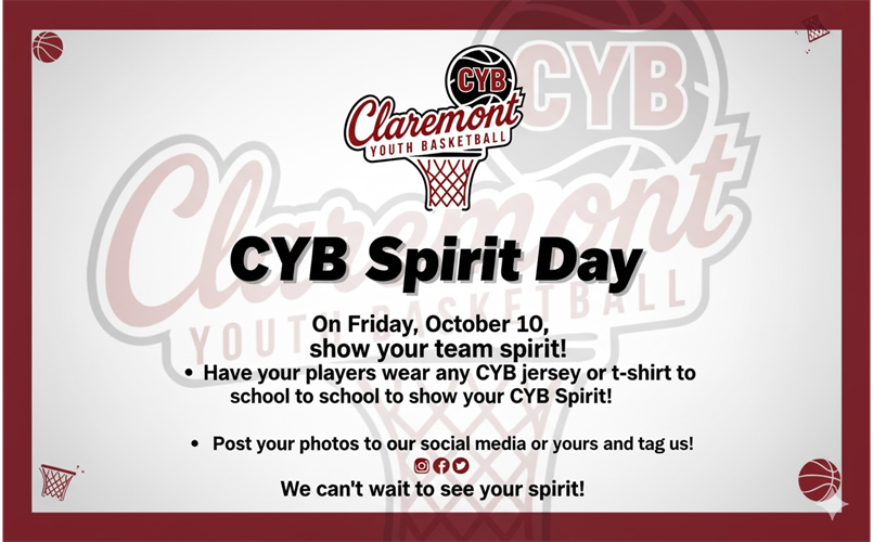 CYB Spirit Day!